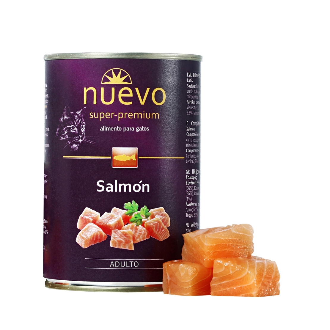 Nuevo Cat Salmon - с месо от сьомга 400 г