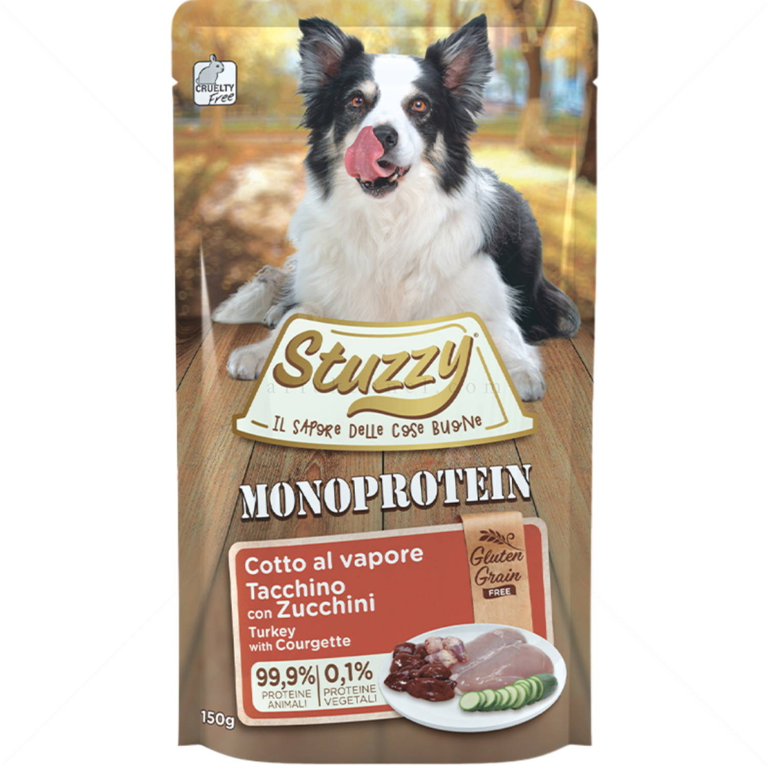 Stuzzy Dog Monoprotein Turkey - с прясно пуешко месо 150 гр.
