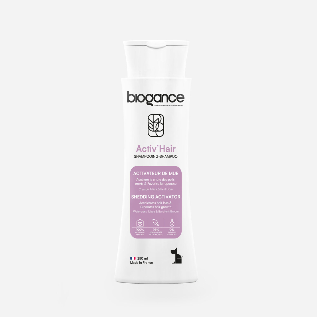 Biogance Activ’Hair Шампоан – Активатор на Линеенето 250 мл