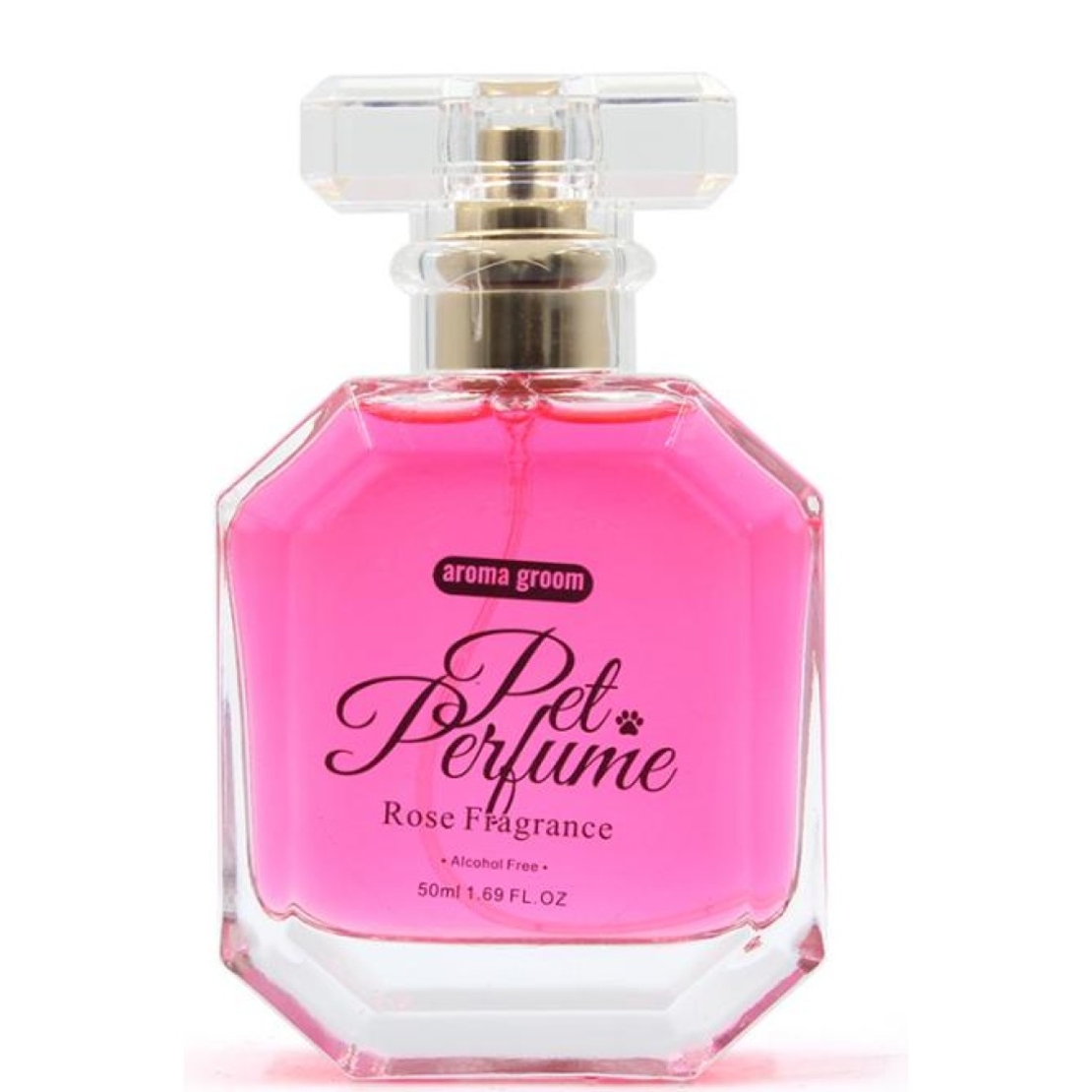 ПАРФЮМ ЗА ДОМАШНИ ЛЮБИМЦИ AROMA GROOM, РОЗА 50 МЛ