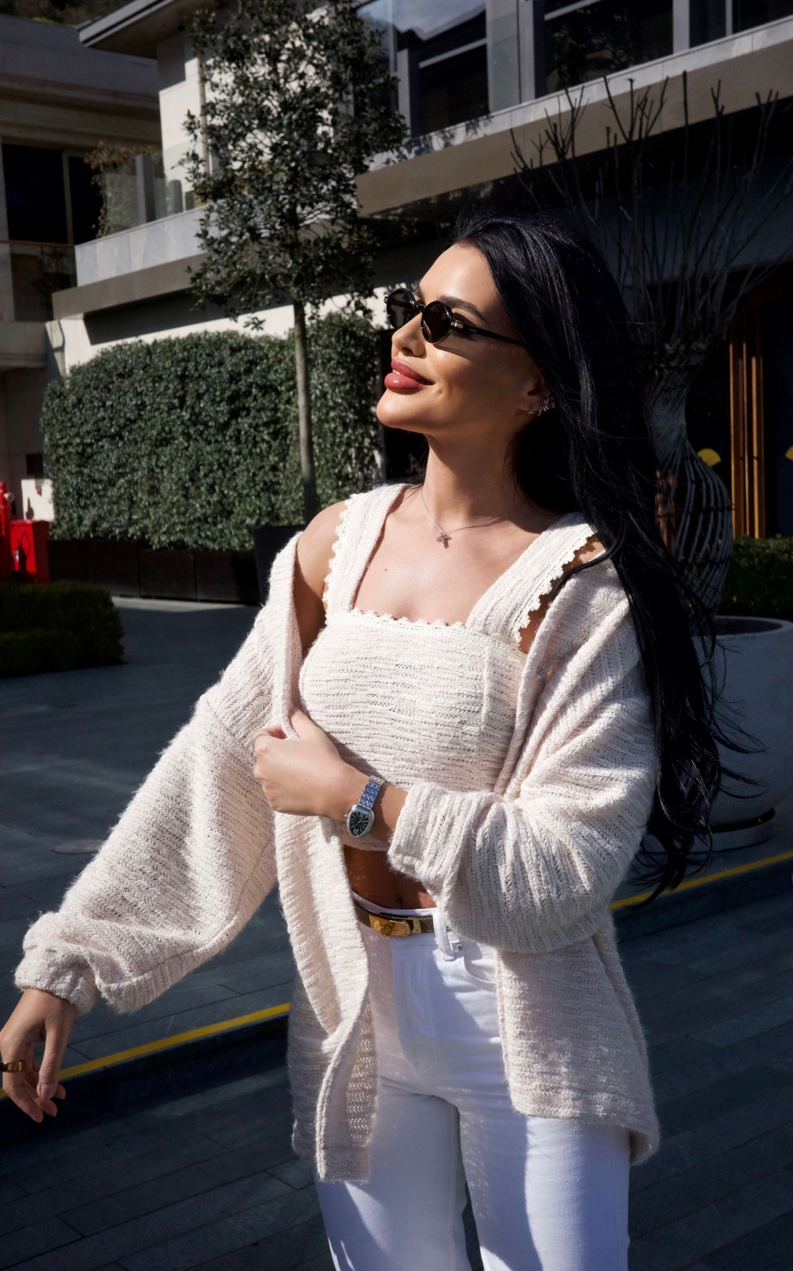 JOLIE SOFT IVORY KNIT SET