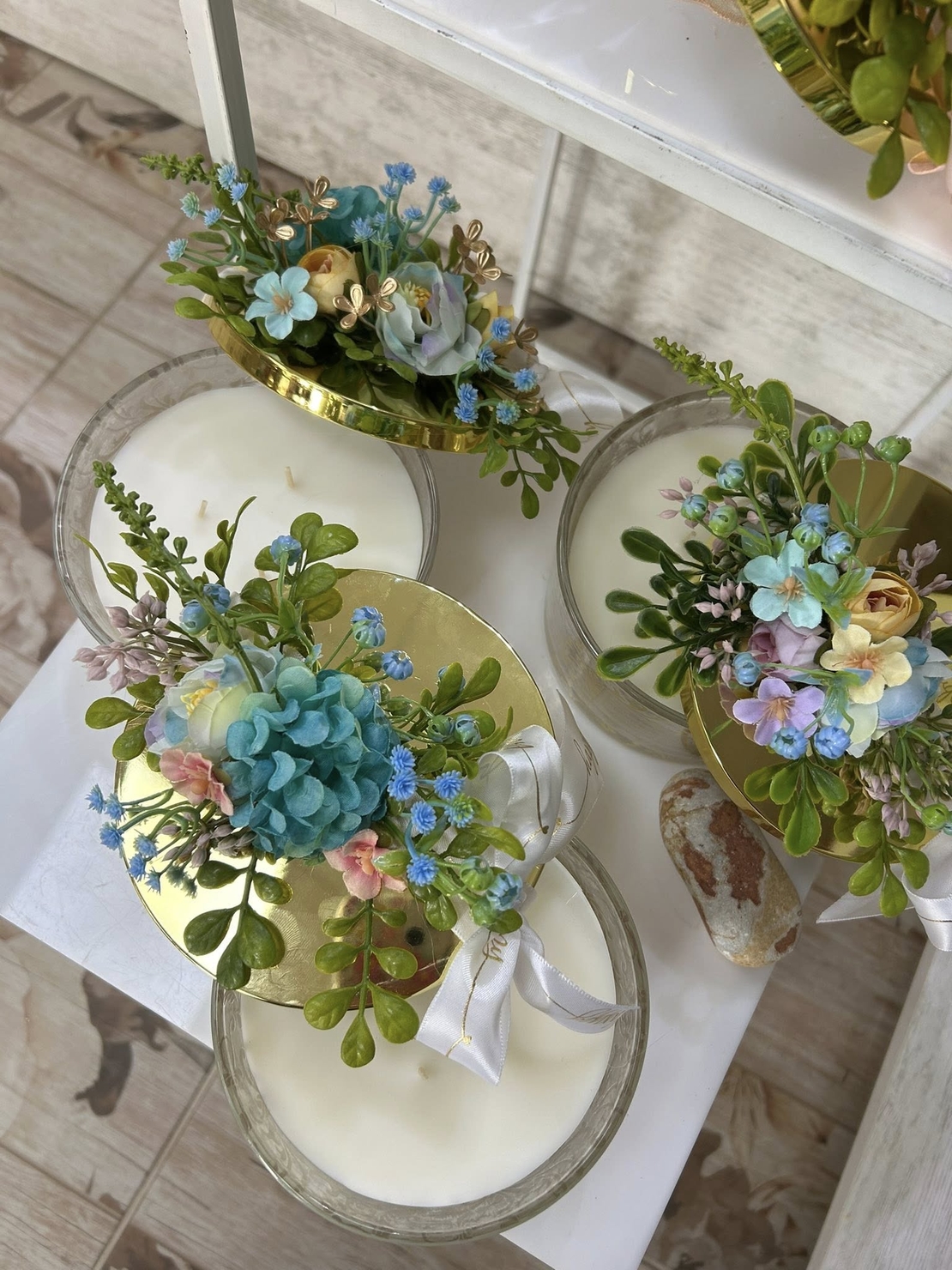 АРОМАТНИ свещи-декорирани