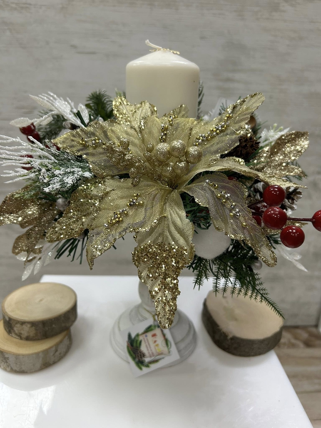 ЛУКСОЗЕН КОЛЕДЕН СВЕЩНИК 3