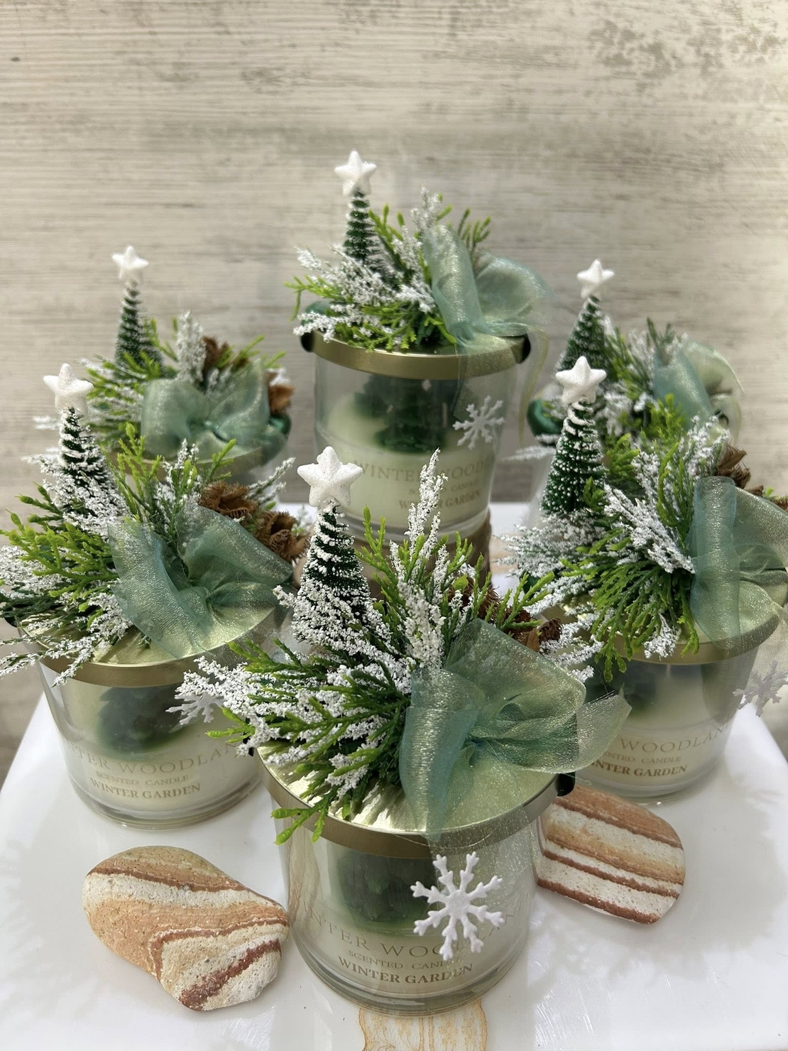 Ароматна КОЛЕДНА свещ - елхичка