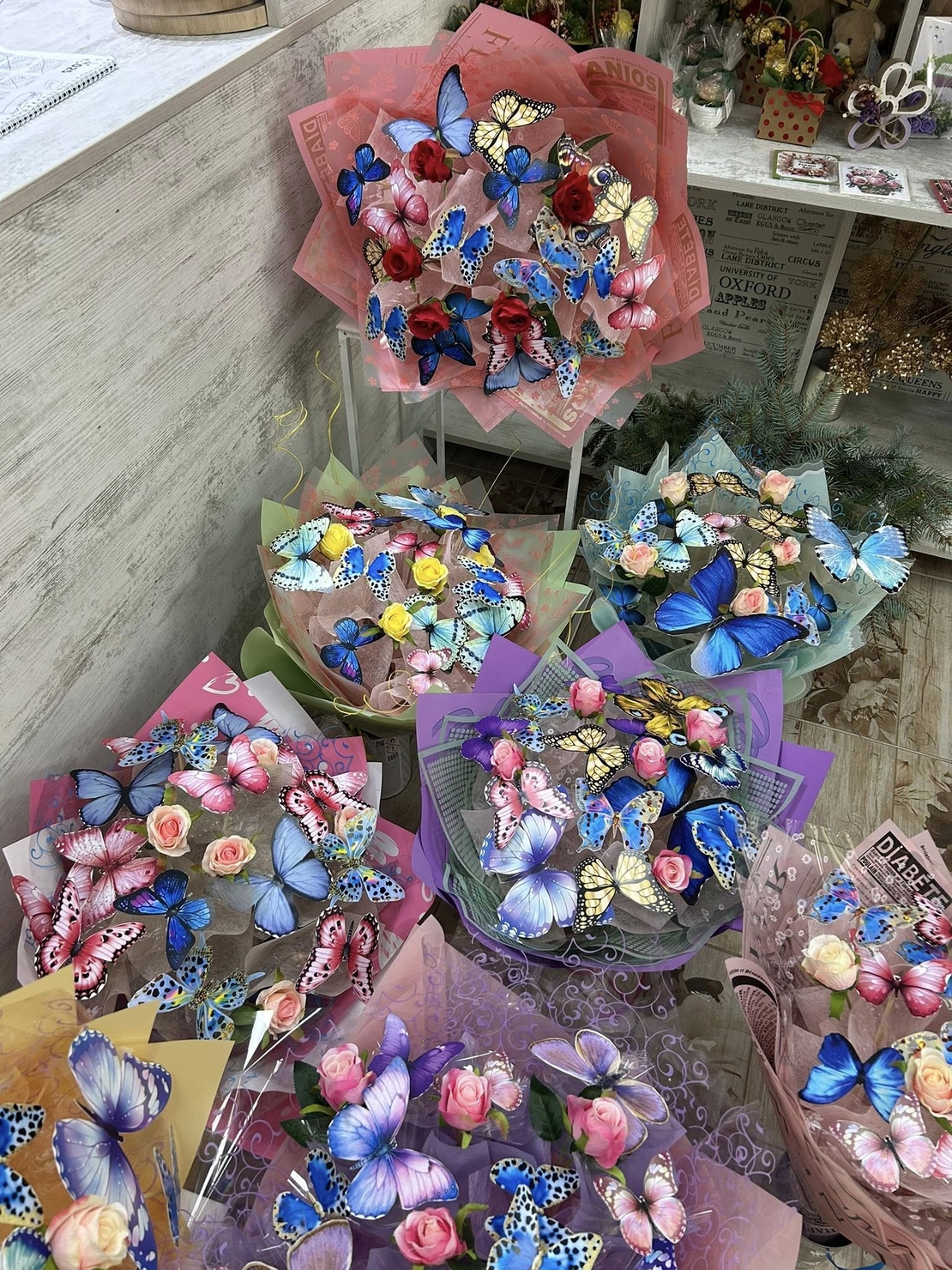 ПЕПЕРУДЕНИ букети