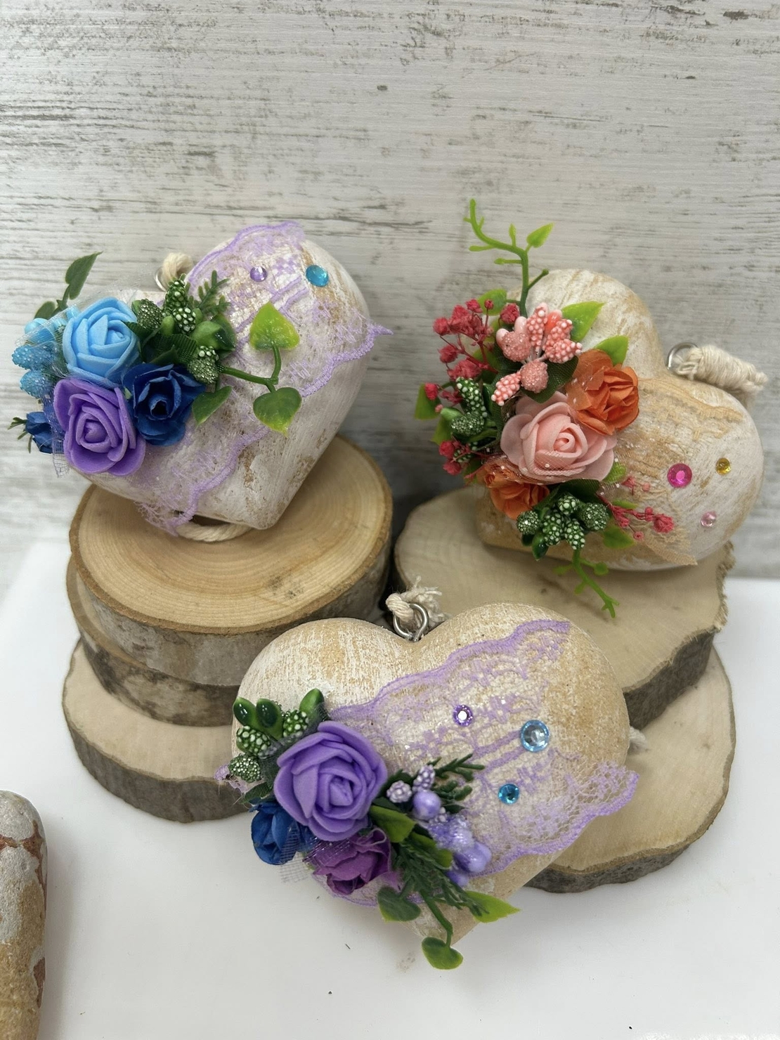 Декорирани сърца