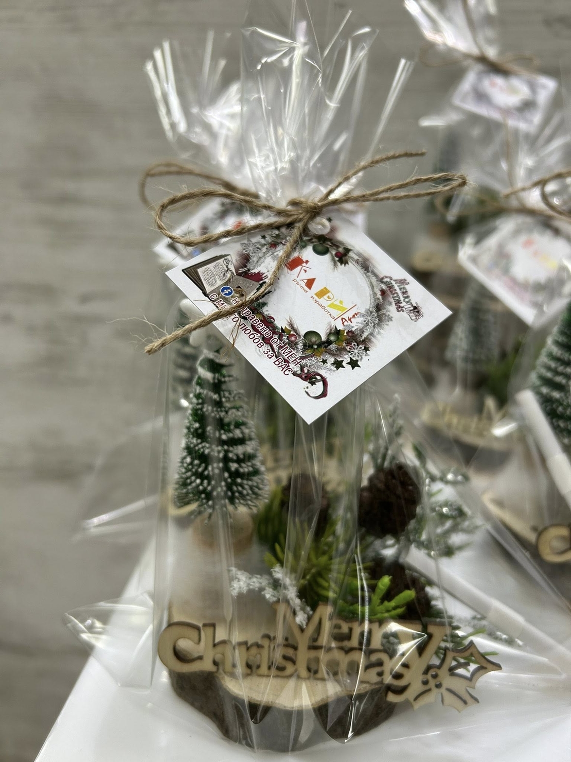 Мини КОЛЕДНА декорация