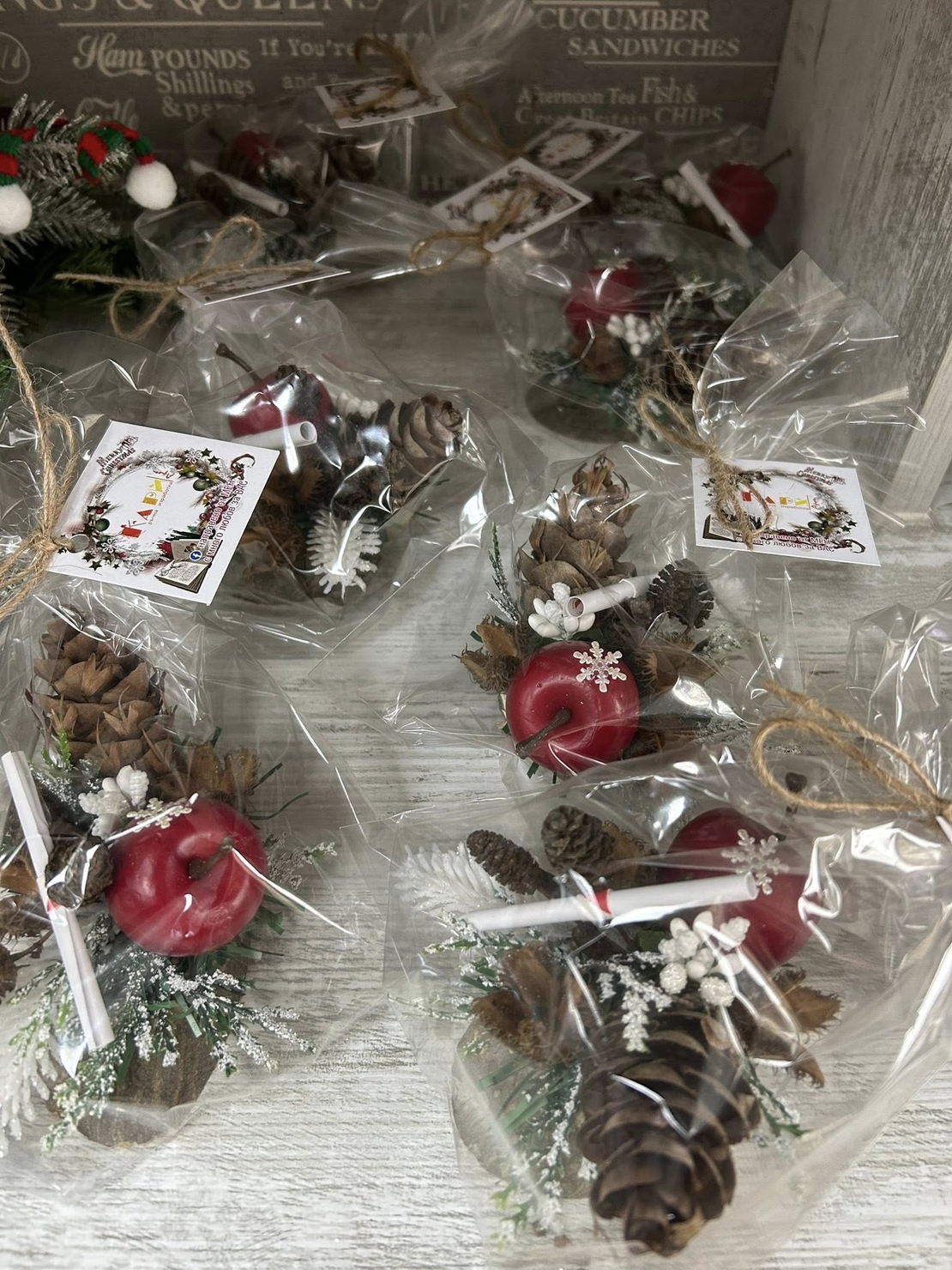 Мини КОЛЕДНА декорация