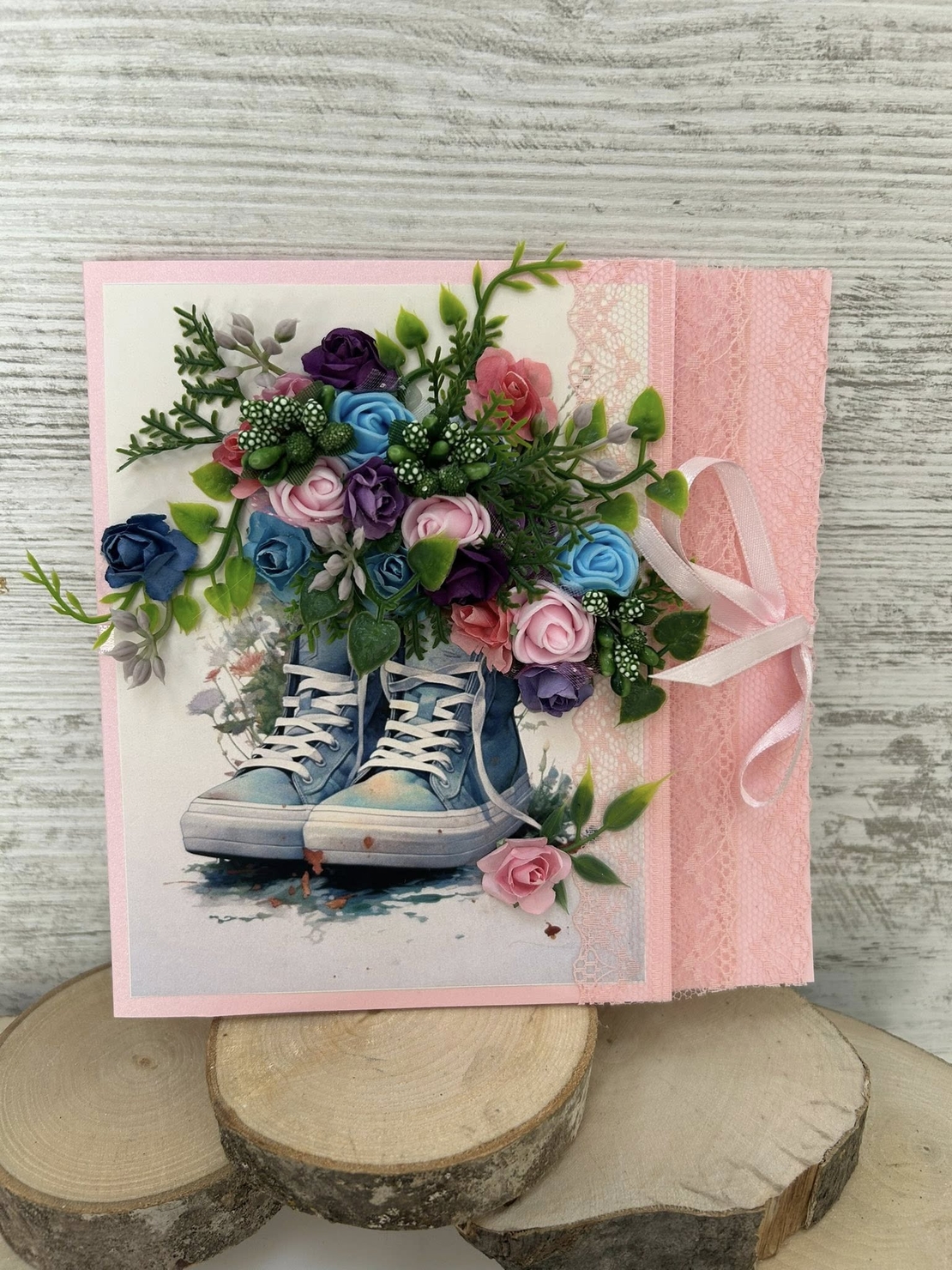 Картичка /плик - квадратна