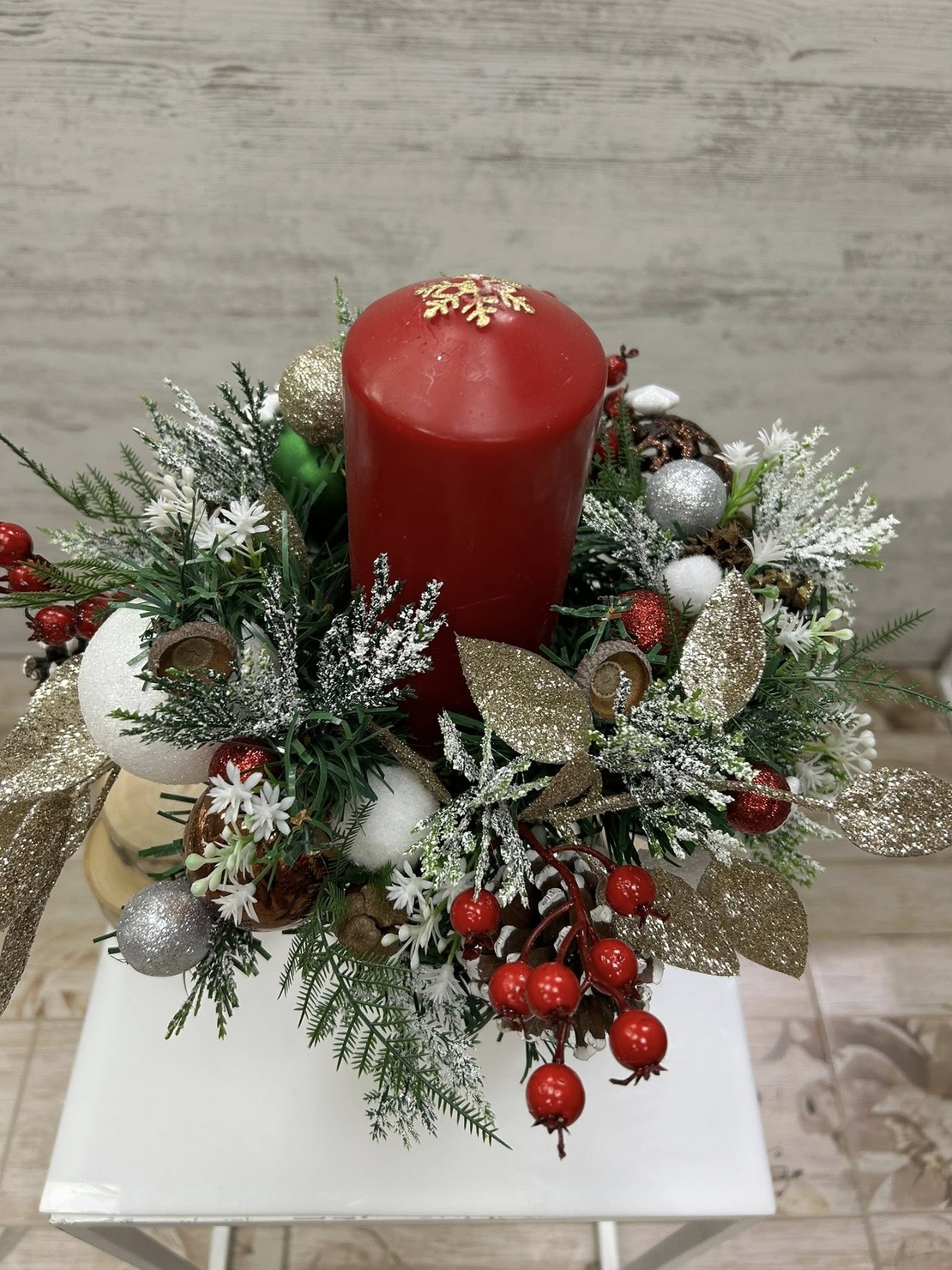 ЛУКСОЗЕН КОЛЕДЕН СВЕЩНИК 4