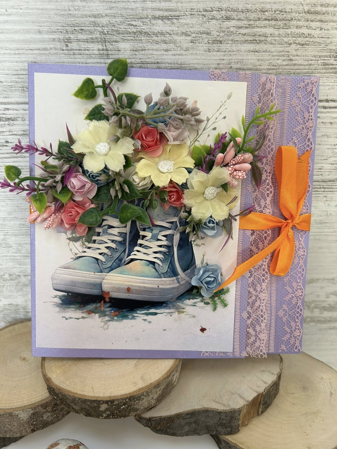 Картичка /плик - квадратна