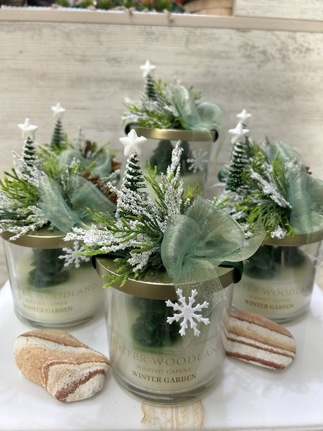 Ароматна КОЛЕДНА свещ - елхичка