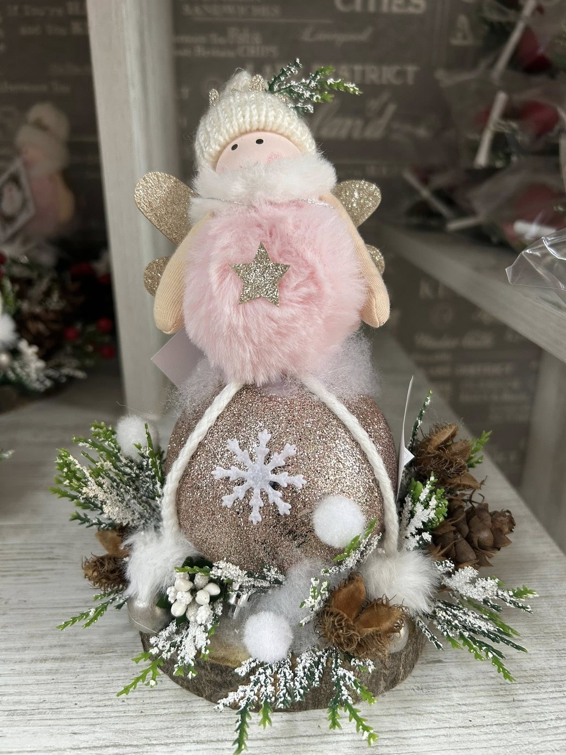 Забавна КОЛЕДНА декорация с човечета