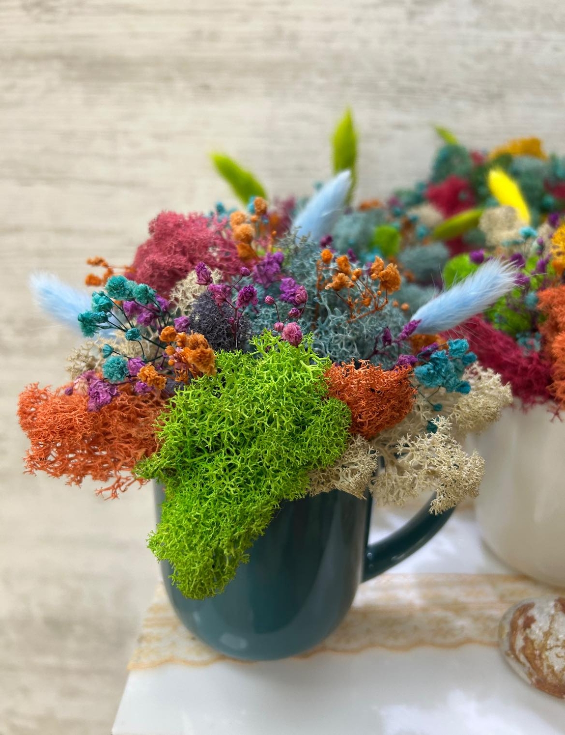 ЧАША със скандинавски мъх