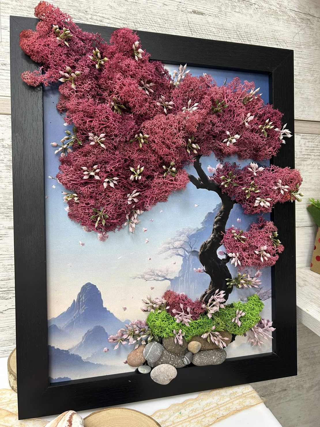 Голямо, розово дърво на живота