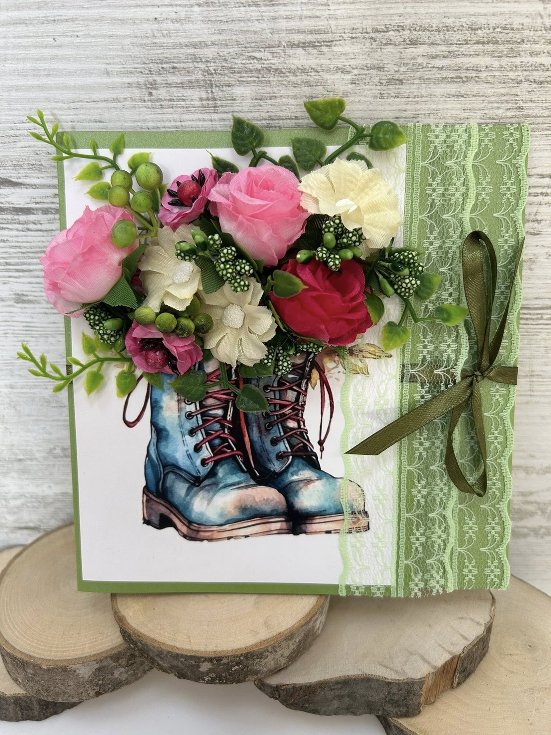 Картичка /плик - квадратна