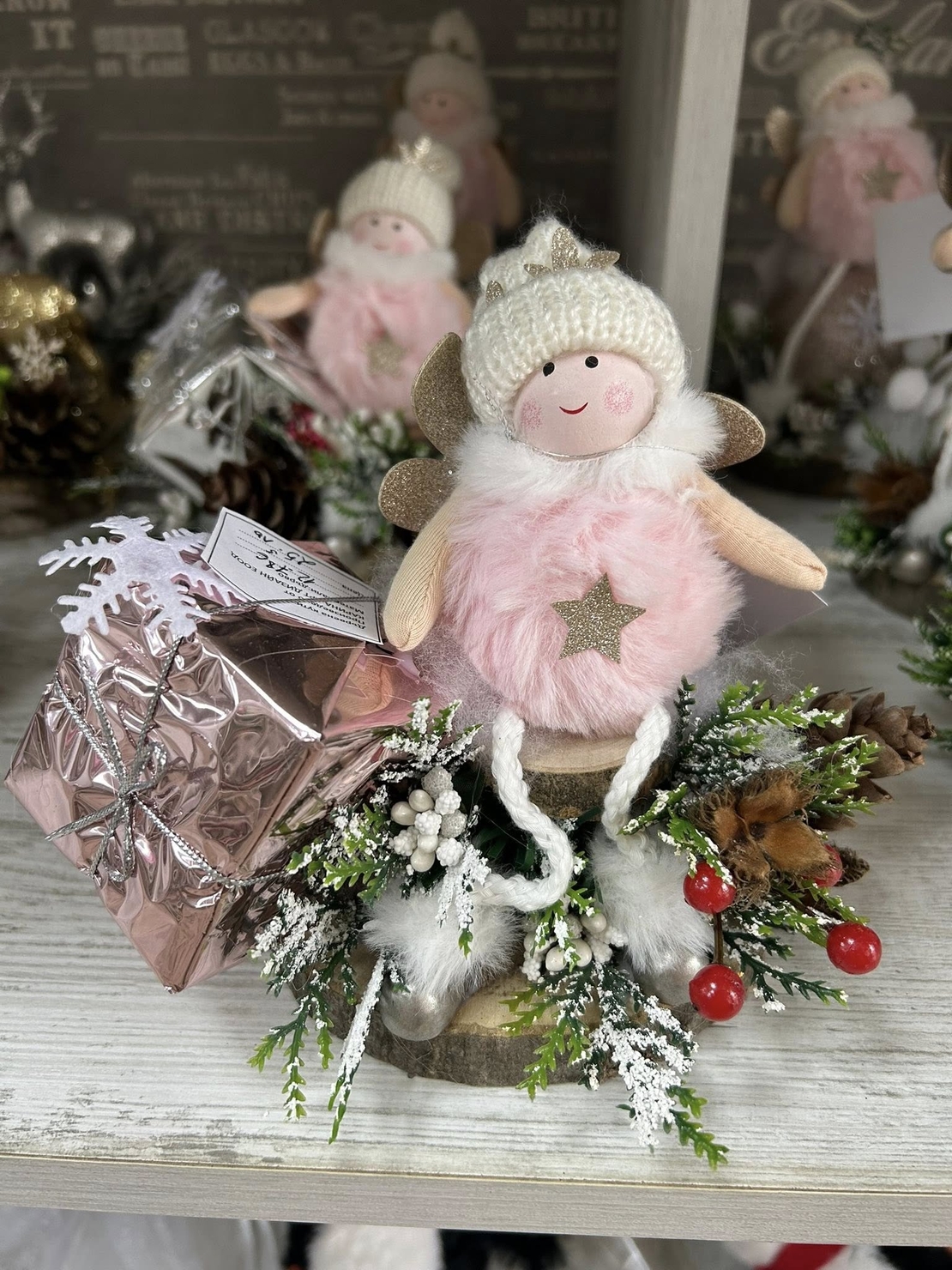 Забавна КОЛЕДНА декорация с човечета