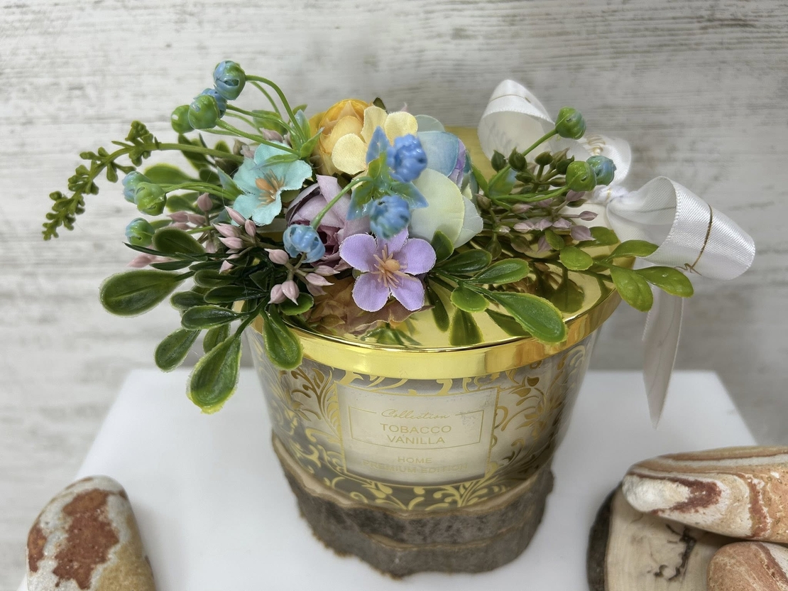 АРОМАТНИ свещи-декорирани