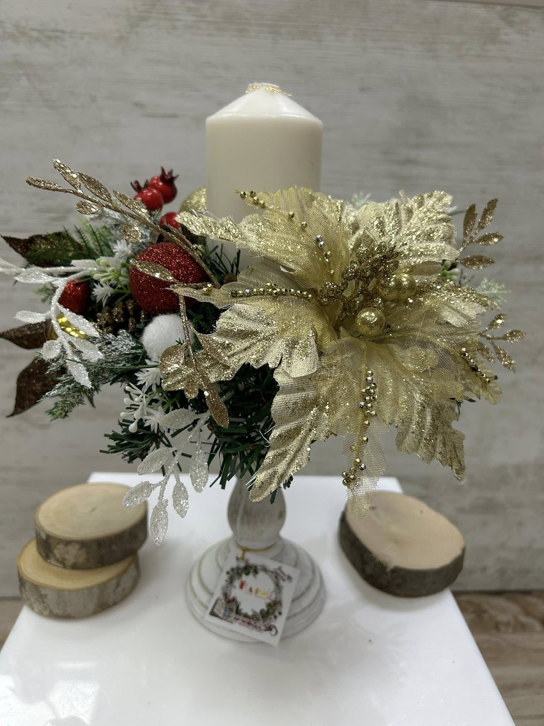 ЛУКСОЗЕН КОЛЕДЕН СВЕЩНИК 3