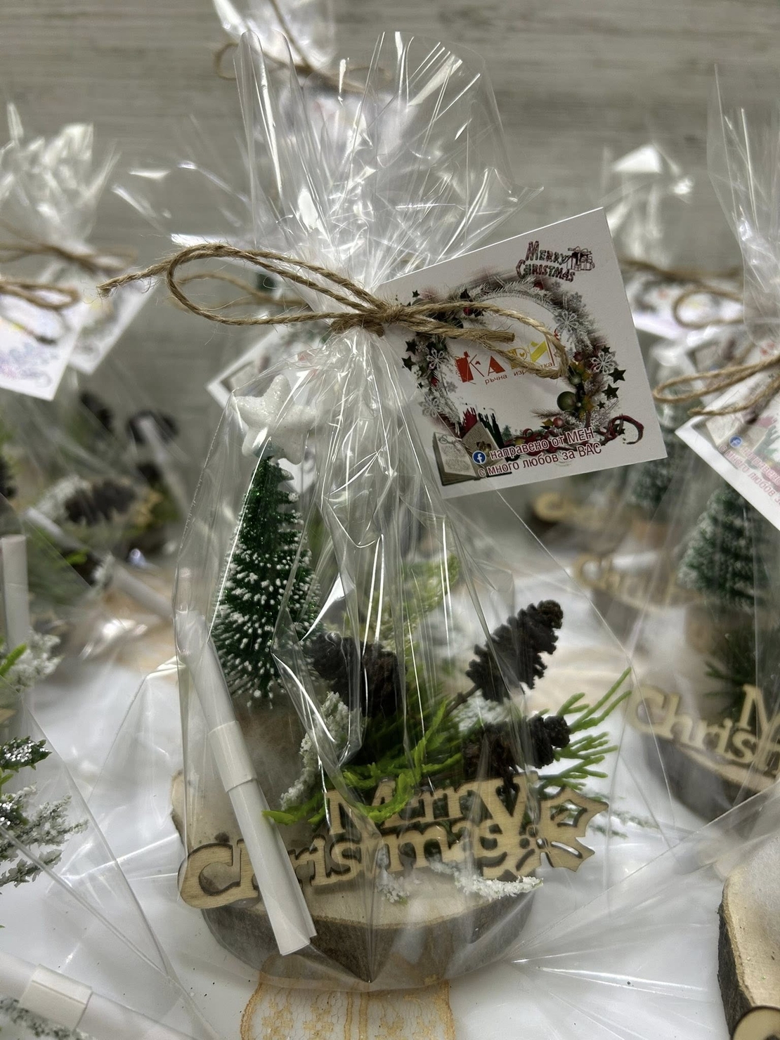 Мини КОЛЕДНА декорация