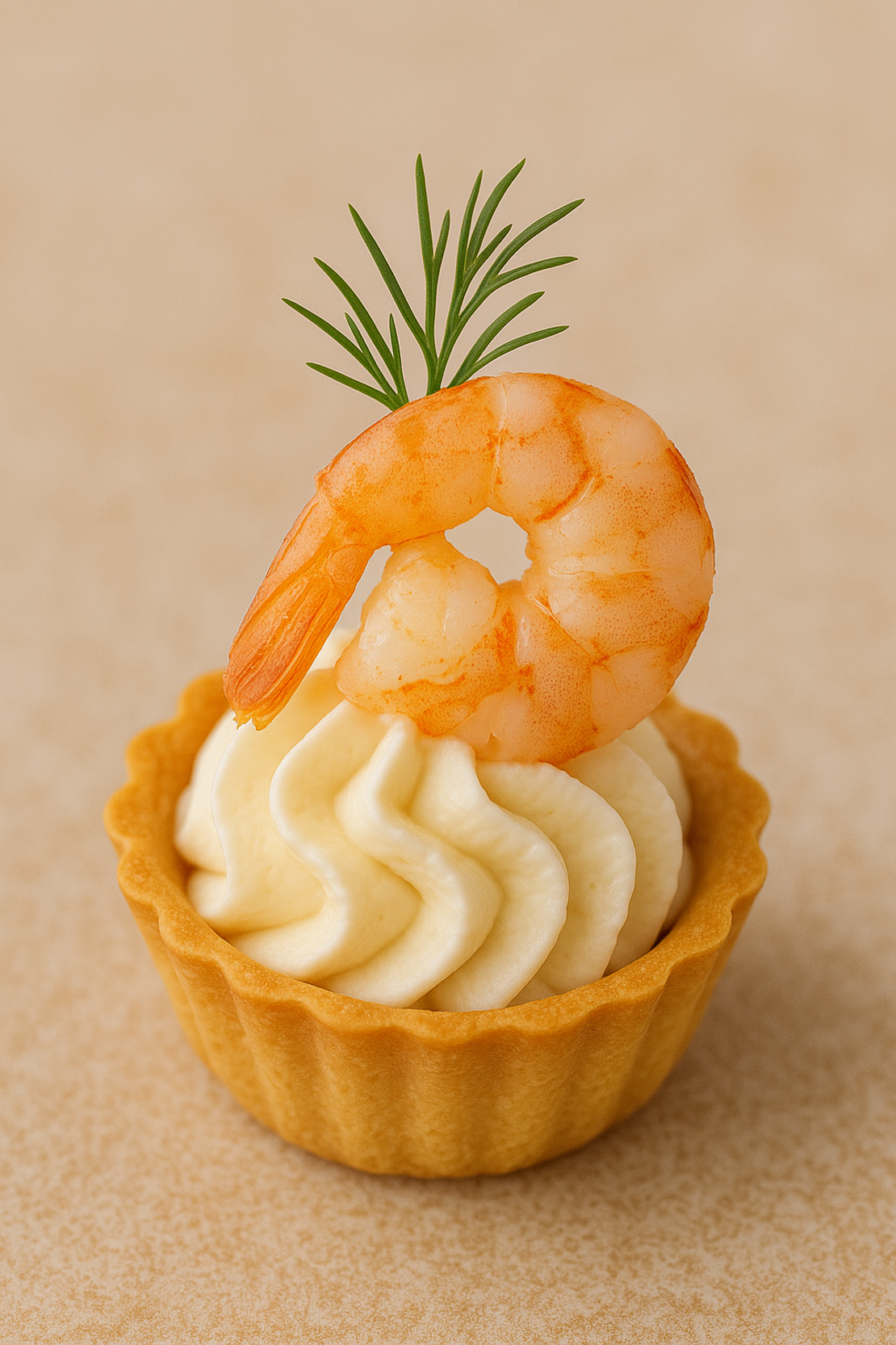 ТАРТАЛЕТИ С МУС ОТ СИРЕНА , СКАРИДИ И СВЕЖА ДЕКОРАЦИЯ  -20 БР.