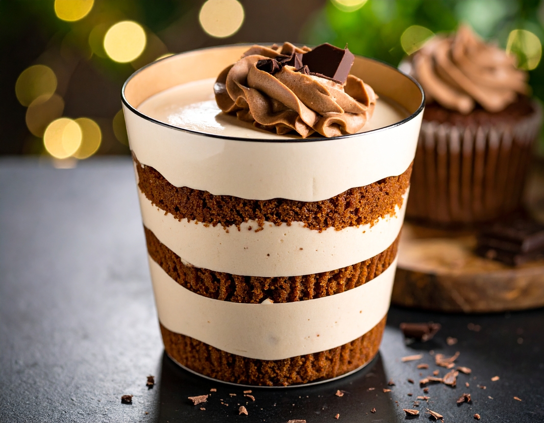 КЪП КЕЙК МЛЕЧЕН ШОКОЛАД И МАСКАРПОНЕ - 10 БР.