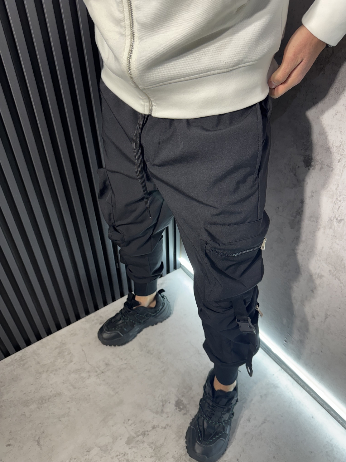 Карго Панталон с Ластични Глезени