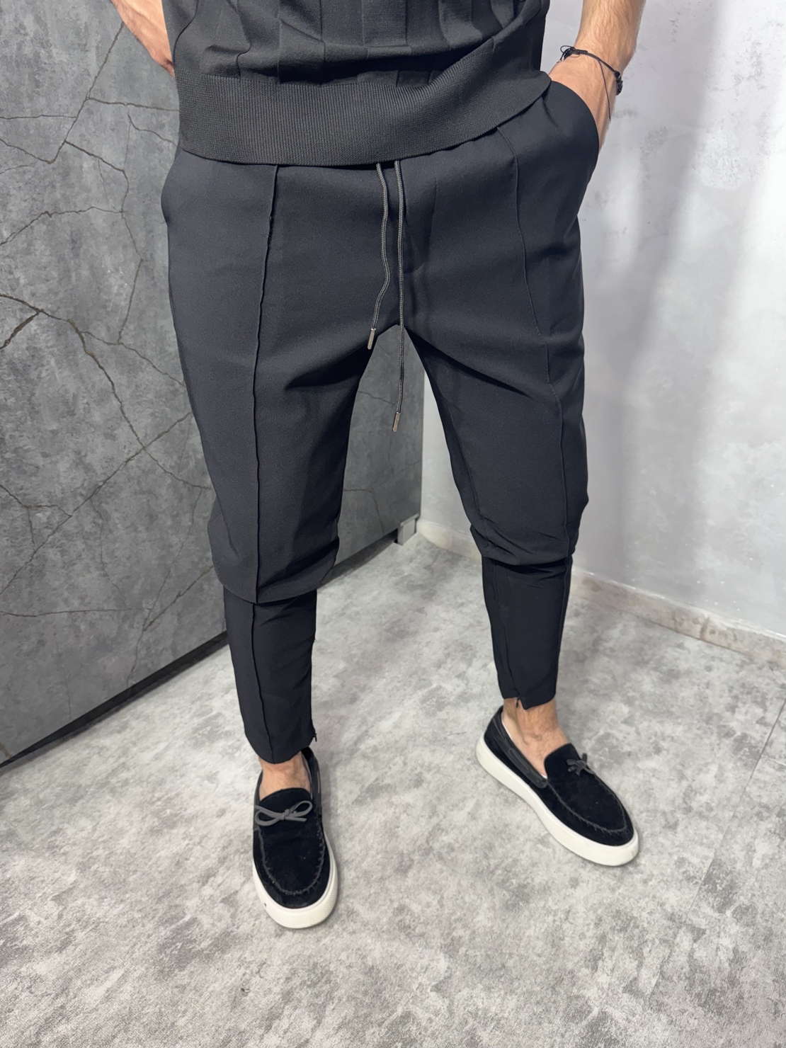 Спортно-Елегантен Slim Fit Панталон
