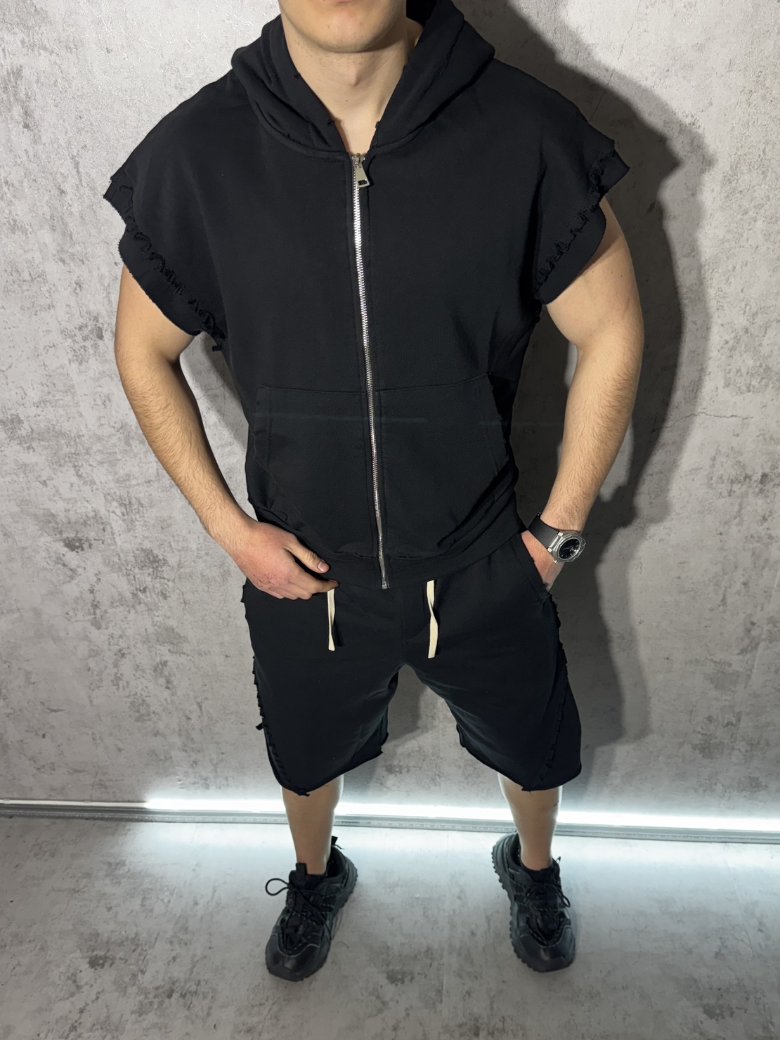 Спортен Екип Urban Raw в Черен Цвят