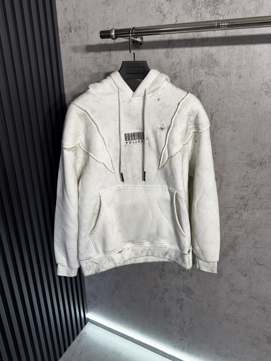 Ватиран Oversize Суичър с 