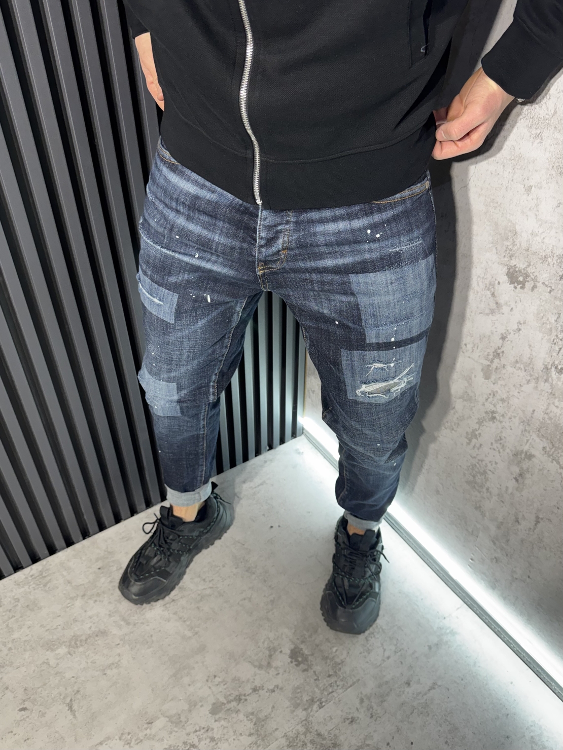 Мъжки Дънки в Тъмносиньо - 342 R1