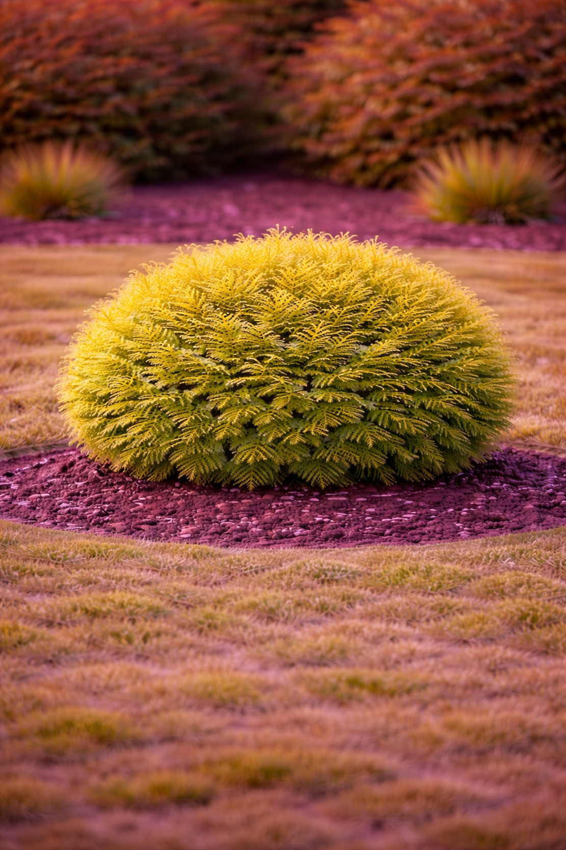 Туя ‘Golden Globe’ Thuja occidentalis ‘Golden Globe’