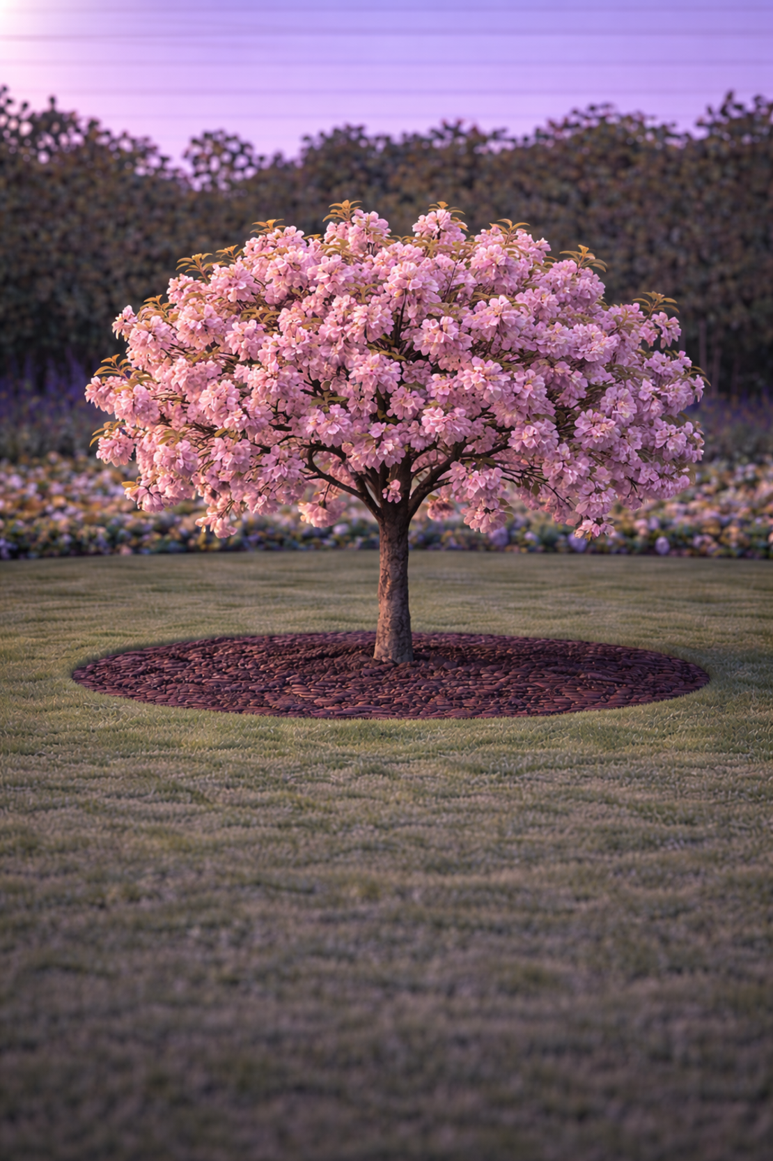Японска вишна ‘Kanzan’ Prunus serrulata ‘Kanzan’