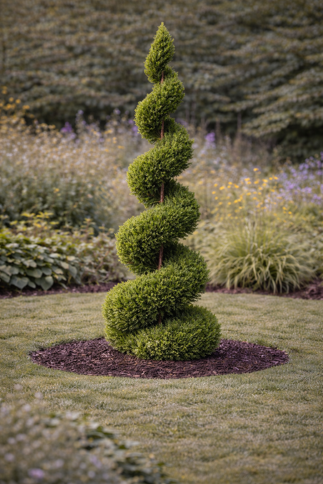 Лейландов кипарис (спирален) Cupressocyparis leylandii (spiral)