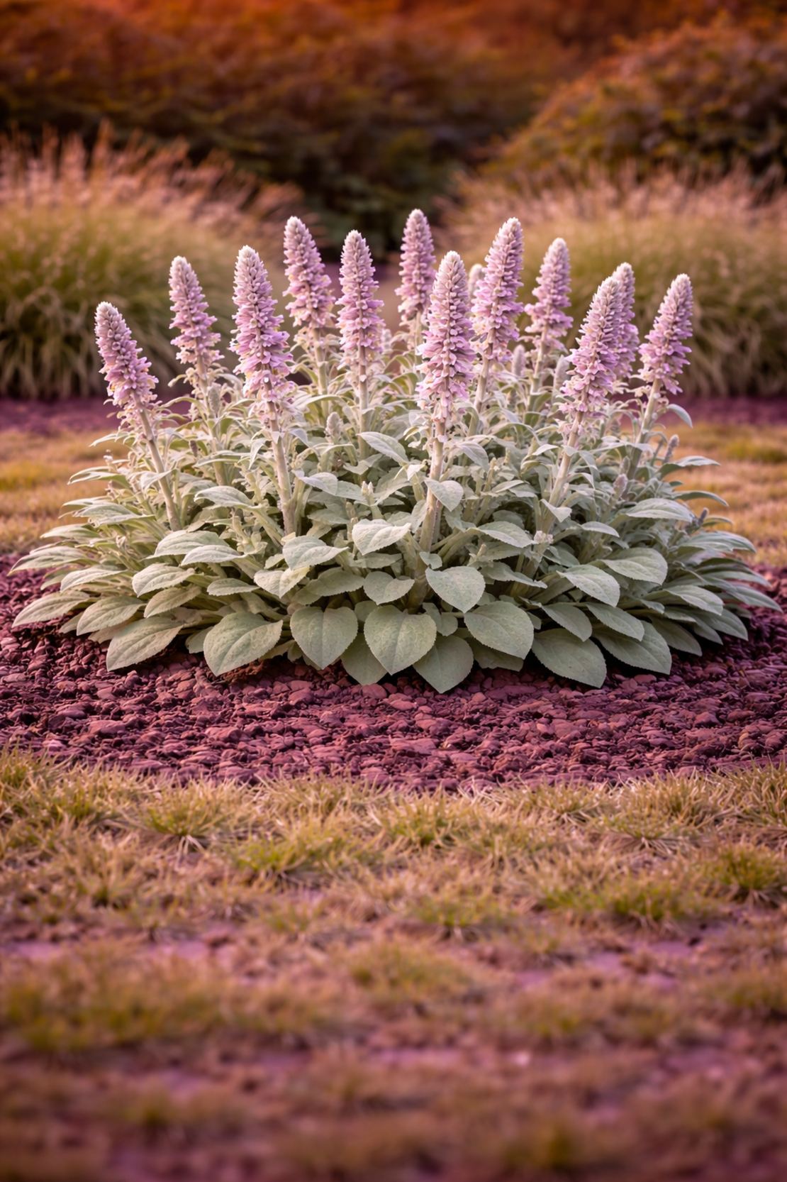 Стахий (вълнесто ухо) Stachys byzantina