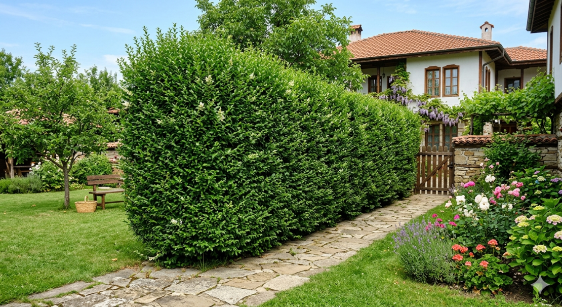 Лигуструм. Ligustrum ovalifolium на гол корен