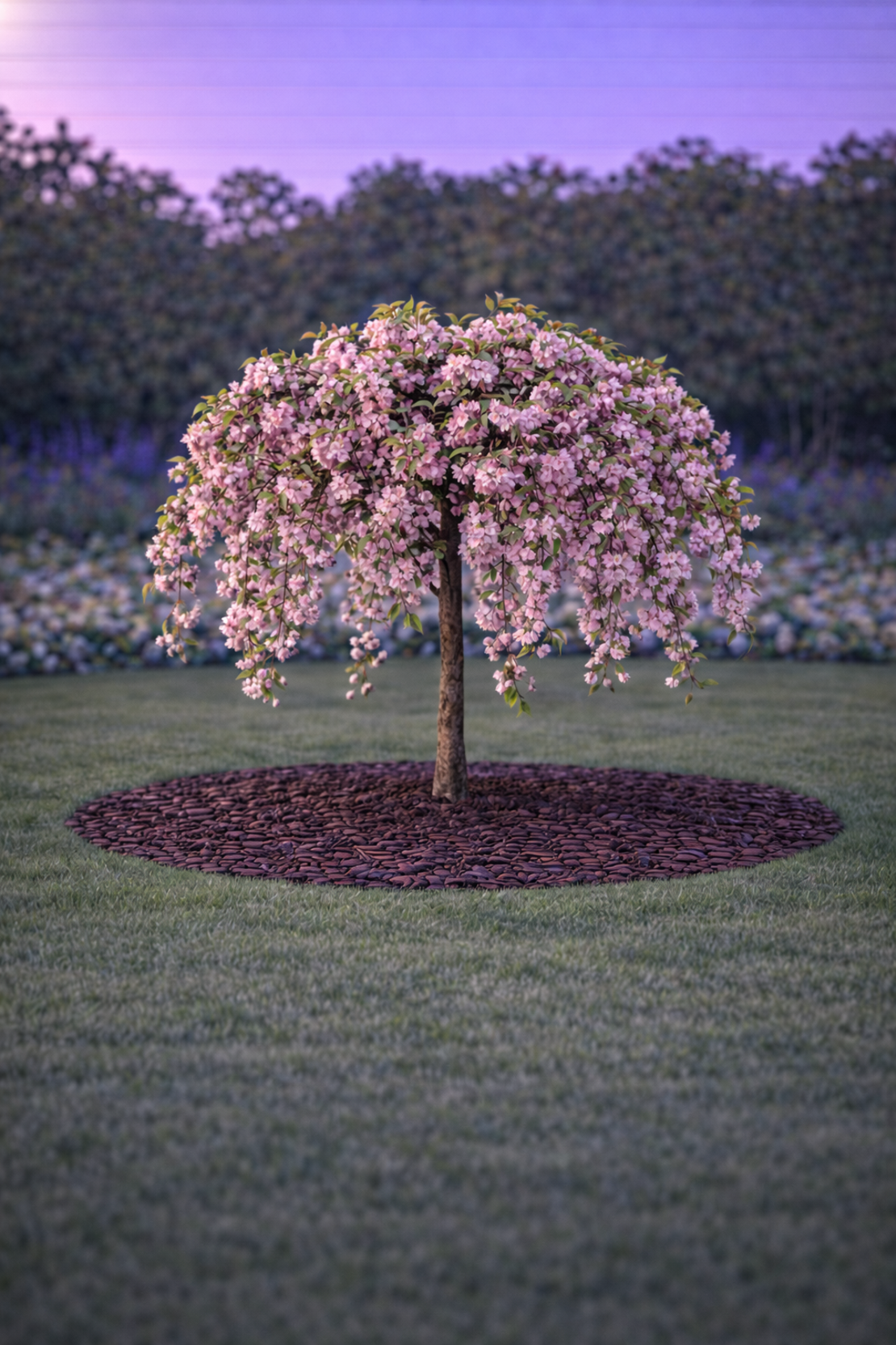 Японска вишна ‘Kiku-shidare-zakura’ Prunus serrulata ‘Kiku-shidare-zakura’