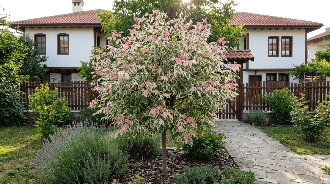 Явор „Фламинго“ / Пъстролистен явор (Acer negundo ‘Flamingo’)