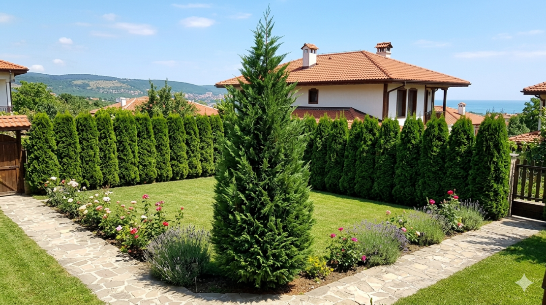 Лъжекипарис лейланд	Chamaecyparis leilandii