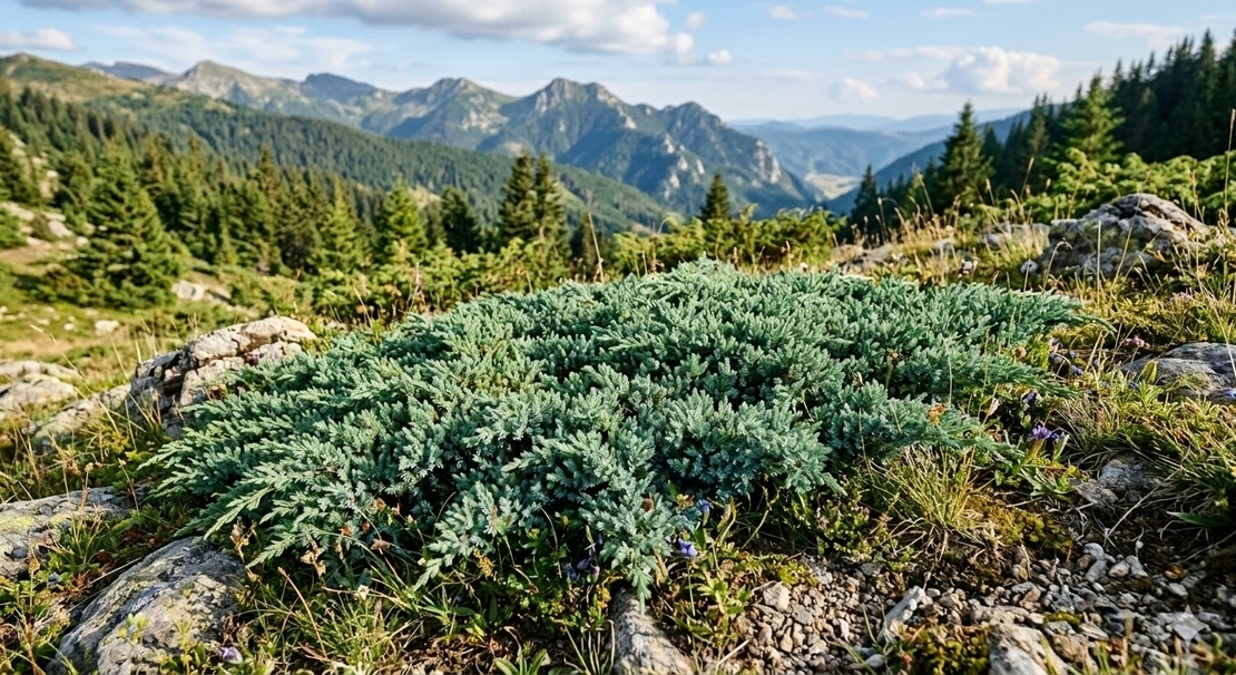 Хвойна ‘Prince of Wales’ Juniperus horizontalis ‘Prince of Wales’