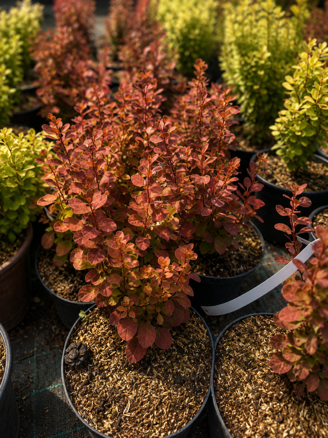 Берберис Тунберг видове 'Berberis thunbergii spp.'