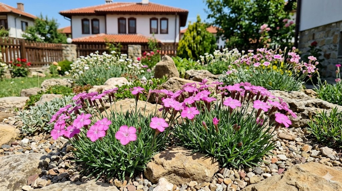 Алпийски карамфил / Dianthus alpinus