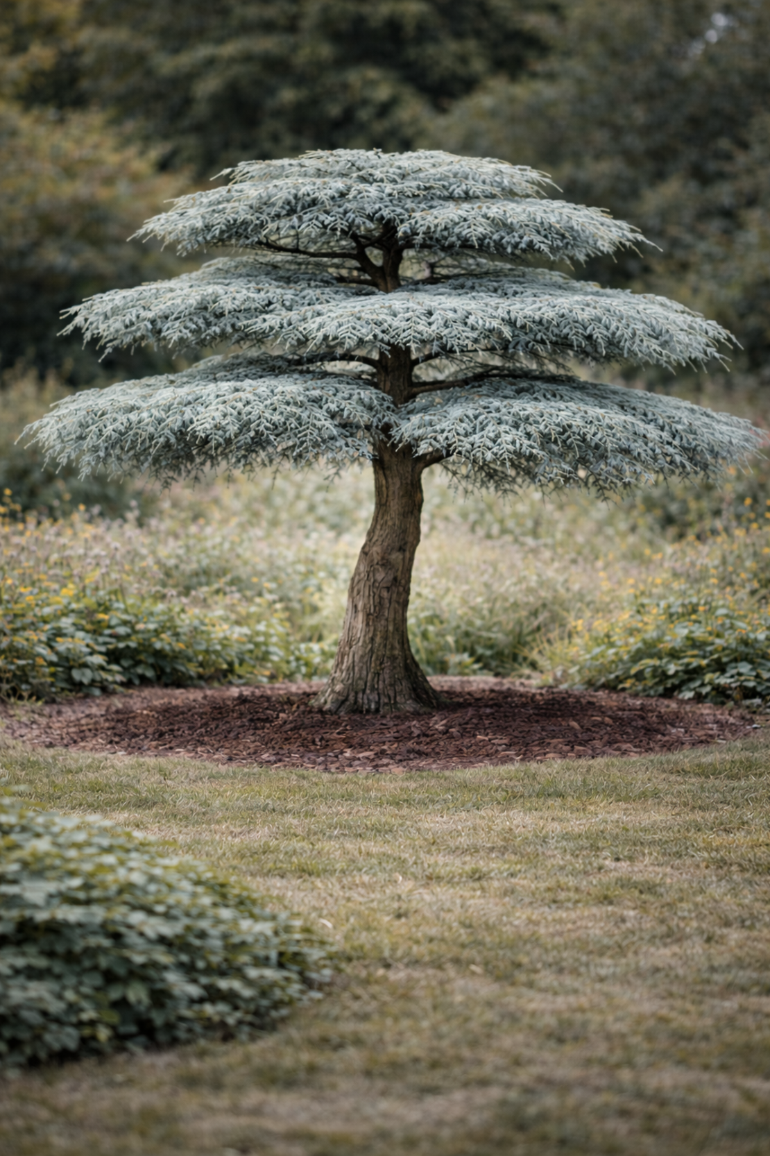 Кедър ливански ‘Glauca’ Cedrus libani ‘Glauca’