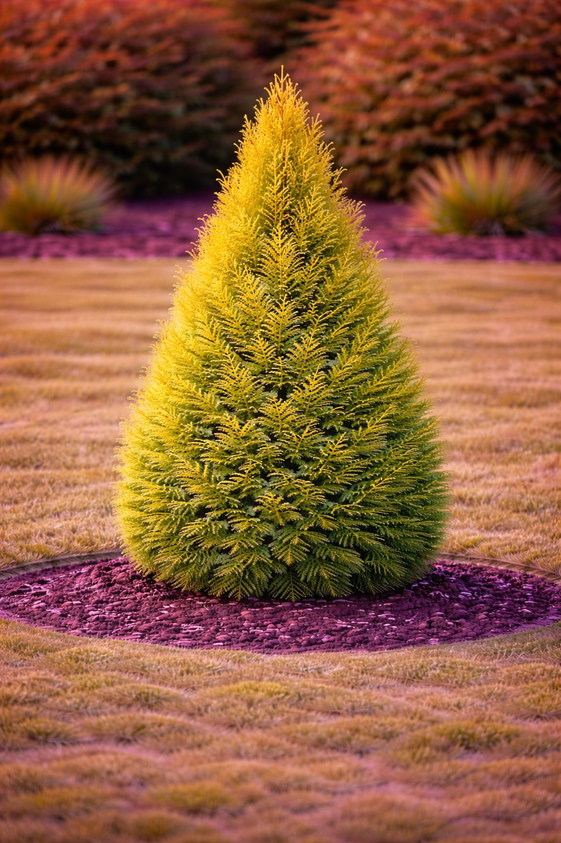 Туя източна ‘Pyramidalis Aurea’ Thuja orientalis ‘Pyramidalis Aurea’