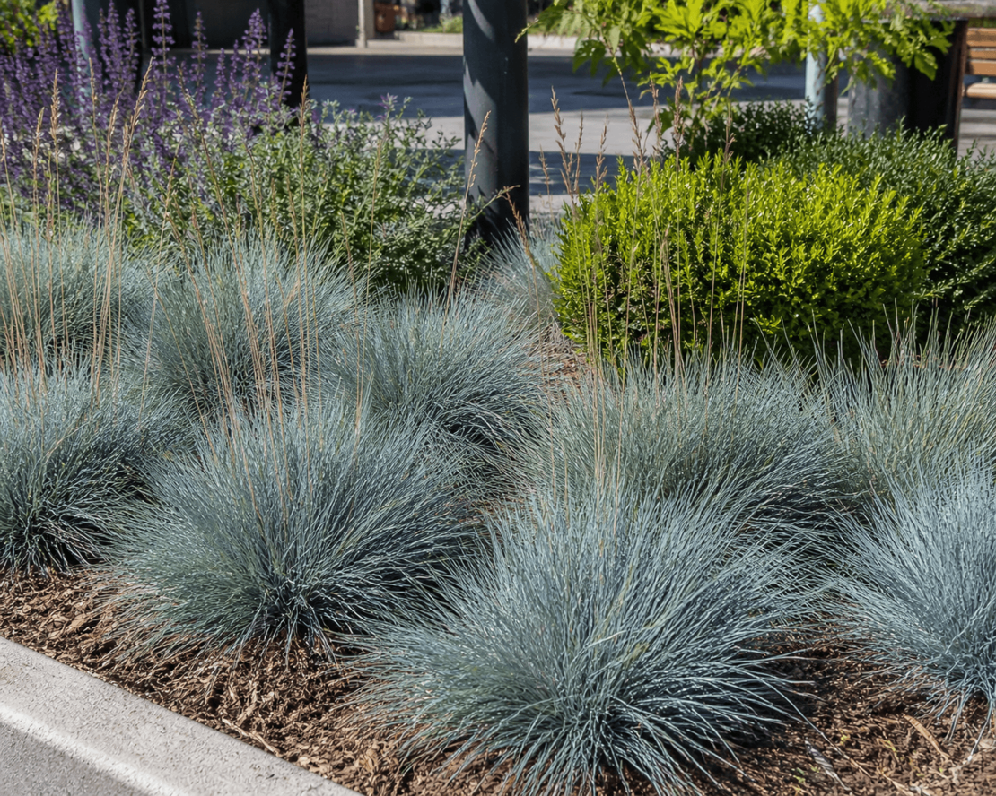 Фестука, синя тревичка	'Festuca glauca'