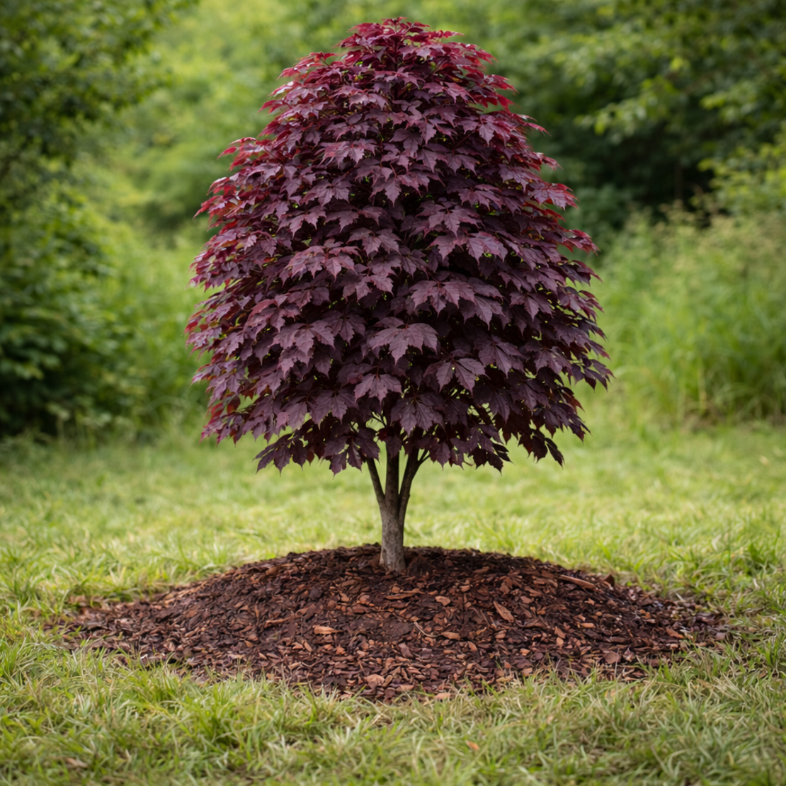 Норвежки клен ‘Crimson Sentry’ Acer platanoides ‘Crimson Sentry’