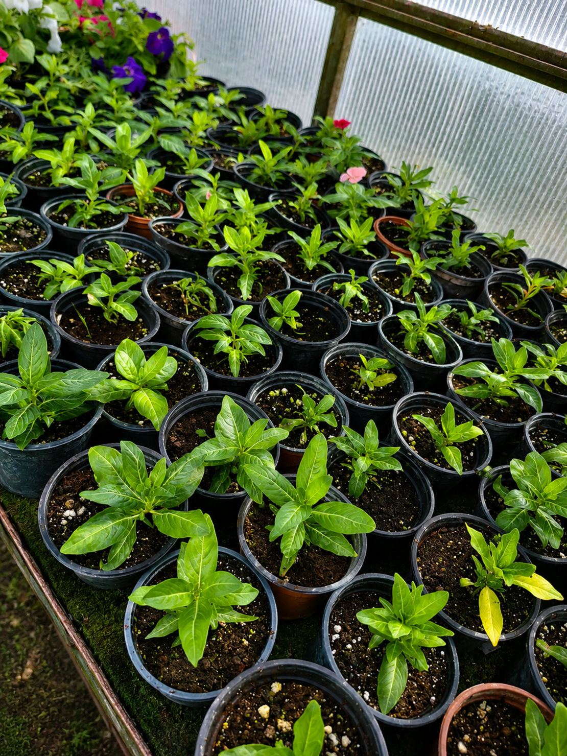 Винка 'Розеа' 'Vinca rosea'
