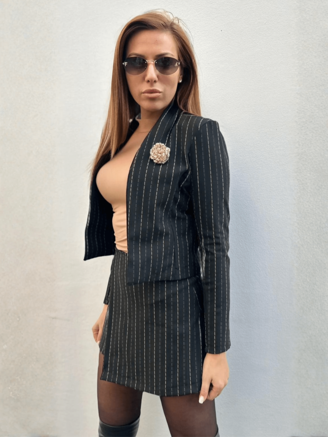 Сет Бизнес Шик - сако и пола-панталон