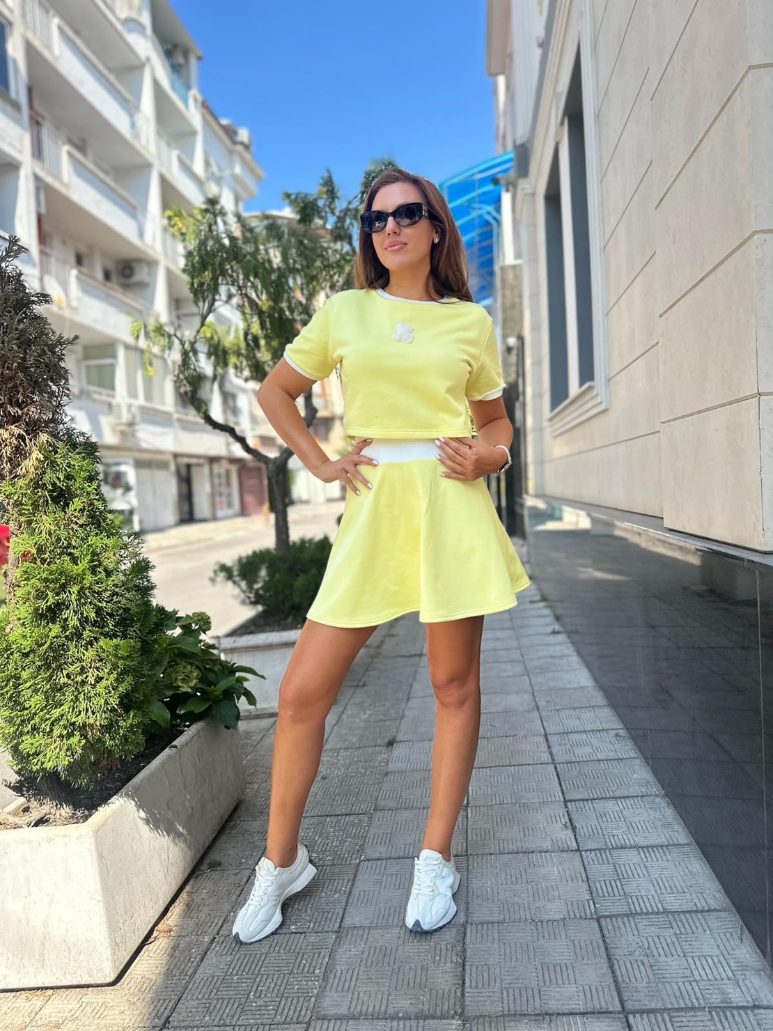 Сет от 2 части – Мече - нежно жълт