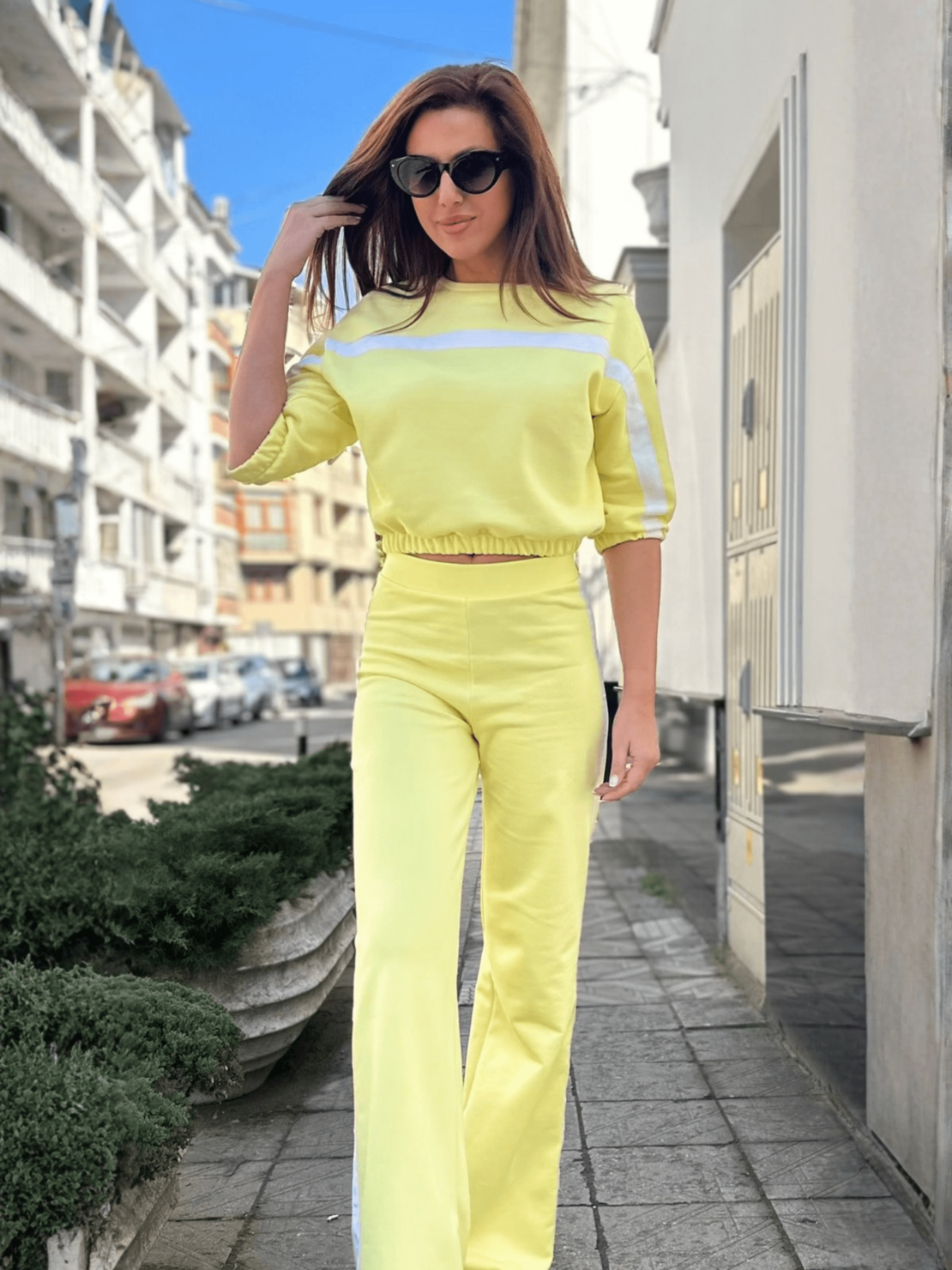 Сет Актив - Лимонено жълто